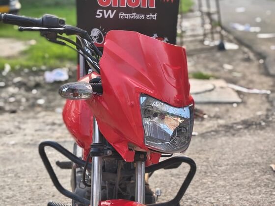 Eveready Shor branded bike activation, close-up view