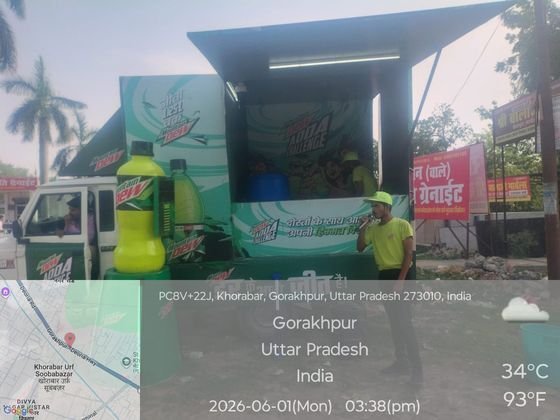 Mountain Dew Adda Challenge canter activation photo